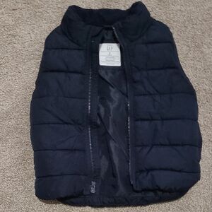 Baby GAP Cold Control Black Puffer Coat Vest for Kids Age 3